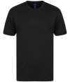 H024 Henbury HiCool® Performance T-Shirt Black colour image